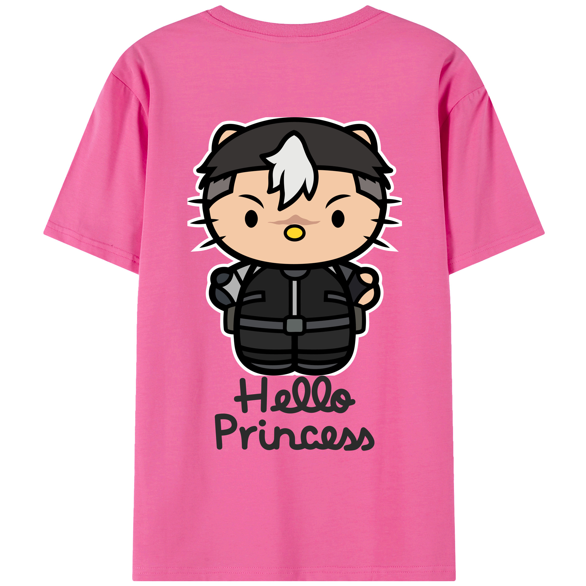 （画像用） Hello Kitty ハローキティ レディース半袖Tシャツ(バックプリント)
